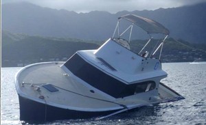 Motor boat destroys more than itself photo copyright  SW taken at  and featuring the  class
