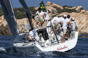 NATALIA (ROU), leader after one race - 2012 Rolex Swan Cup photo copyright  Rolex / Carlo Borlenghi http://www.carloborlenghi.net taken at  and featuring the  class