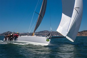 Peter Krueger's J 125 DOUBLE TROUBLE - Rolex Big Boat Series 2012 photo copyright  Rolex/Daniel Forster http://www.regattanews.com taken at  and featuring the  class