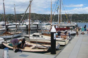 Pittwater events - the Timber Boat Festival photo copyright  SW taken at  and featuring the  class