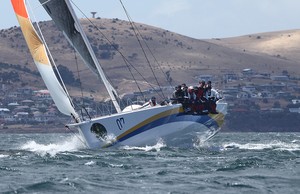 Back into breeze to the finish. - Rolex Sydney Hobart 2012 photo copyright Crosbie Lorimer http://www.crosbielorimer.com taken at  and featuring the  class