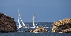Highland Breeze, Sail n: NED 888, Model: 112, Owner/Charterer: Ben Kolff, Class: A, Identification n: 089
Berenice Bis, Sail n: ITA 18989, Model: 80, Owner/Charterer: Marco Rodolfi, Class: A, Identification n: 081 - Rolex Swan Cup 2012 photo copyright  Rolex / Carlo Borlenghi http://www.carloborlenghi.net taken at  and featuring the  class