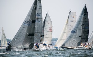 Chris Bjerregaard’s Shearwater finished fourth in PHRF and won the 2012 Ida Lewis Distance Race Youth Challenge photo copyright Meghan Sepe taken at  and featuring the  class