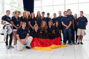 Team Germany - Eurosaf Youth Sailing European Championship 2012 photo copyright Eurosaf taken at  and featuring the  class