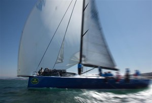 Thomas Akin's Southern Cross 52 Meanie in IRC-A - Rolex Big Boat Series 2012 photo copyright  Rolex/Daniel Forster http://www.regattanews.com taken at  and featuring the  class