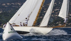HISPANIA, Sail n: ESP1, Group: GEB, Boat Type: 15METRE - Les Voiles des St Tropez 2012 photo copyright Carlo Borlenghi http://www.carloborlenghi.com taken at  and featuring the  class