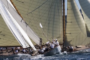 THE LADY ANNE, Sail n: D10, Group: GEB, Boat Type: 15METRE
MARISKA, Sail n: D1, Group: GEB, Boat Type: 15METRE - Les Voiles des St Tropez 2012 photo copyright Carlo Borlenghi http://www.carloborlenghi.com taken at  and featuring the  class