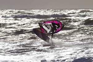 Van Broeckhoven in action - 2012 PWA Sylt World CUp photo copyright  John Carter / PWA http://www.pwaworldtour.com taken at  and featuring the  class