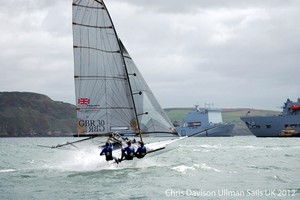 2012 European and UK 18ft Skiff Grand Prix and UK National Championships photo copyright Chris Davison / Ullman Sails UK taken at  and featuring the  class