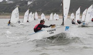 Regatta Fleet winner at the 2012 Volvo Gill Optimist British National Championships Haydn Sewell photo copyright Andy Green https://twitter.com/britishracingg taken at  and featuring the  class