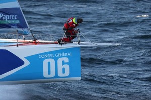 Jean Pierre Dick, Virbac Paprec 3 - 2012 Vendee Globe photo copyright JM Liot / DPPI / Virbac-Paprec Sailing Team taken at  and featuring the  class