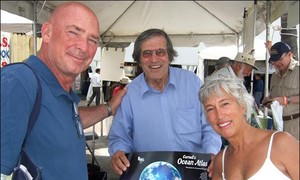 Jimmy Cornell at a recent boat show - and he just keeps writing photo copyright  SW taken at  and featuring the  class