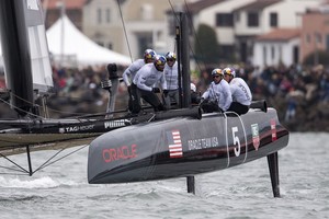 Oracle Team USA - ACWS 2012 San Francisco photo copyright Oracle Team USA http://www.oracleteamusa.com taken at  and featuring the  class