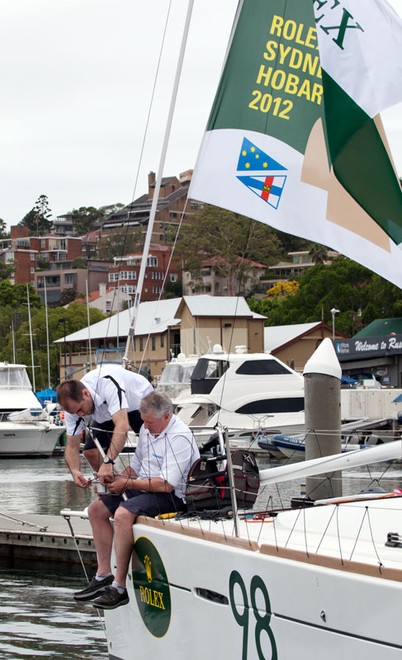 One of the eight Beneteau First 40s competing in the event, Brannew. - Rolex Sydney Hobart Yacht Race ©  Alex McKinnon Photography http://www.alexmckinnonphotography.com