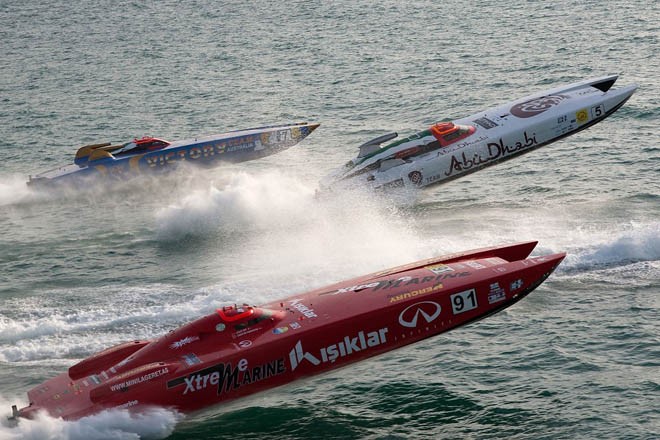 UIM Class 1 World Powerboat Championship<br />
Dubai Grand Prix © Simon Palfrader - copyright http://www.class-1.com/