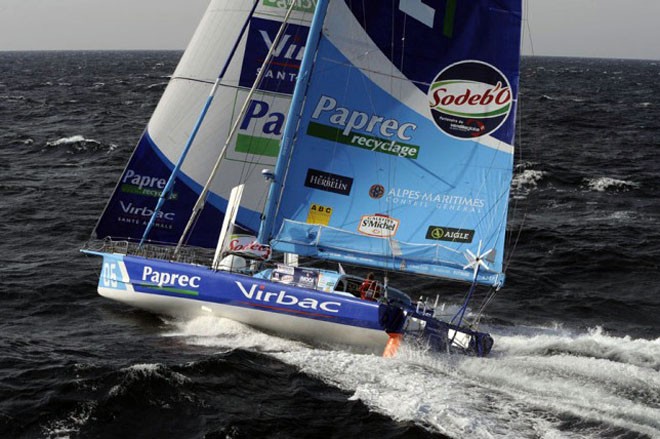 Jean Pierre Dick, Virbac Paprec 3 - 2012 Vendee Globe © Yvan Zedda / Paprec-Virbac / Vendée Globe http://www.vendeeglobe.org/en/