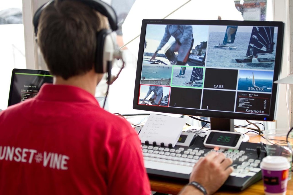 Live video streaming, including real-time graphics from SAP starts from 18.00 CET on 7 December 2012 - 2012 Extreme Sailing Series - Act 8 Rio &copy; Lloyd Images http://lloydimagesgallery.photoshelter.com/