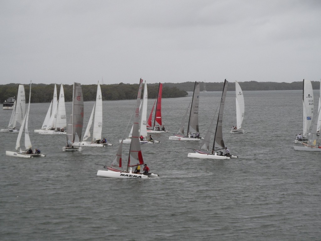 SYC Sailing 084 - 2013 Fastway Catweek(end) & SEQ Nacra Championships photo copyright Kelvin Holdt taken at  and featuring the  class