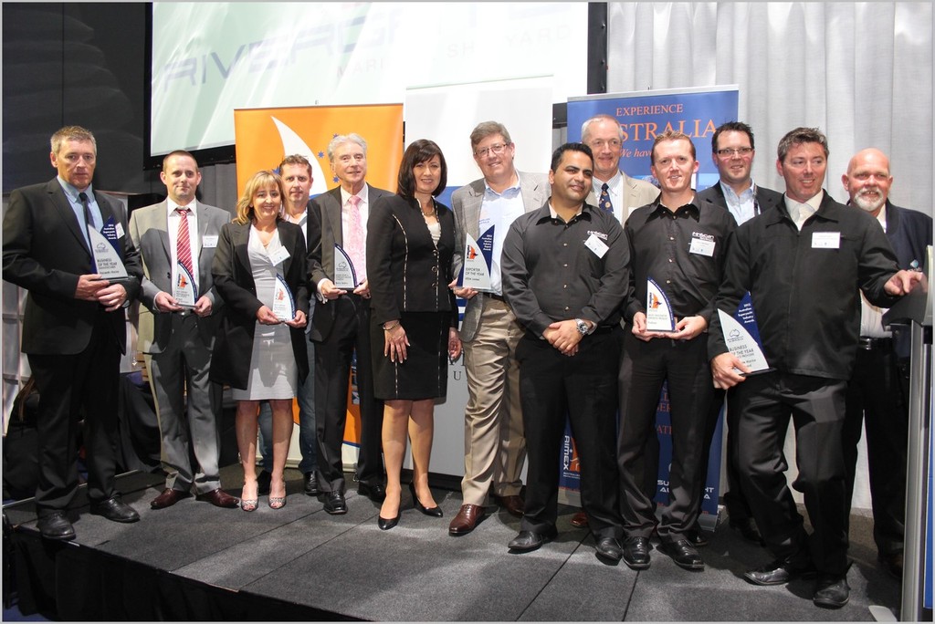 2012 Club Marine Australian Marine Export & Superyacht Award Winners photo copyright AIMEX  taken at  and featuring the  class