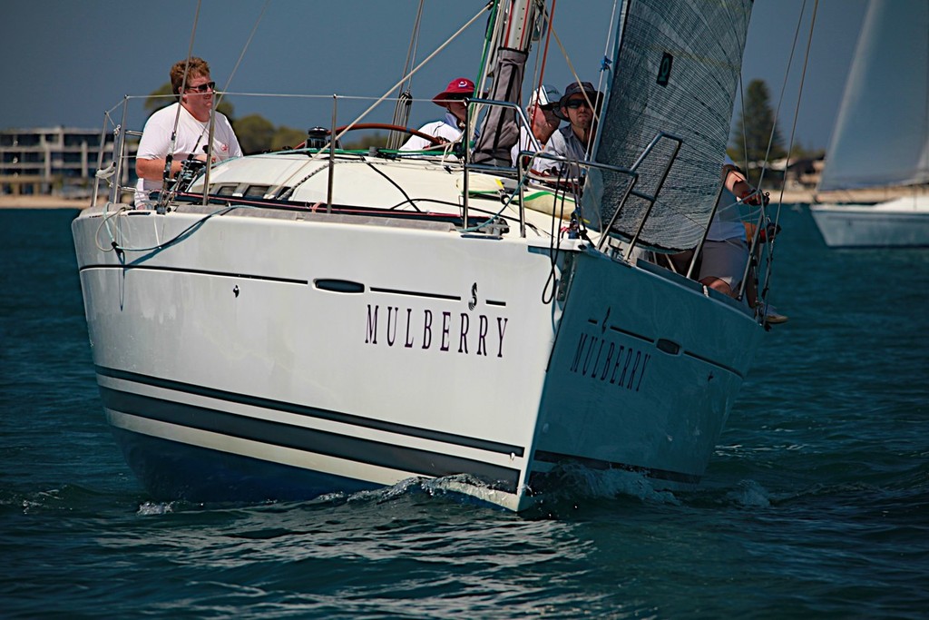 Peter Hickson's Beneteau First 35 Mulberry has been outstanding in the Division 1 IRC fleet. - Cockburn Sound Regatta photo copyright Bernie Kaaks taken at  and featuring the  class