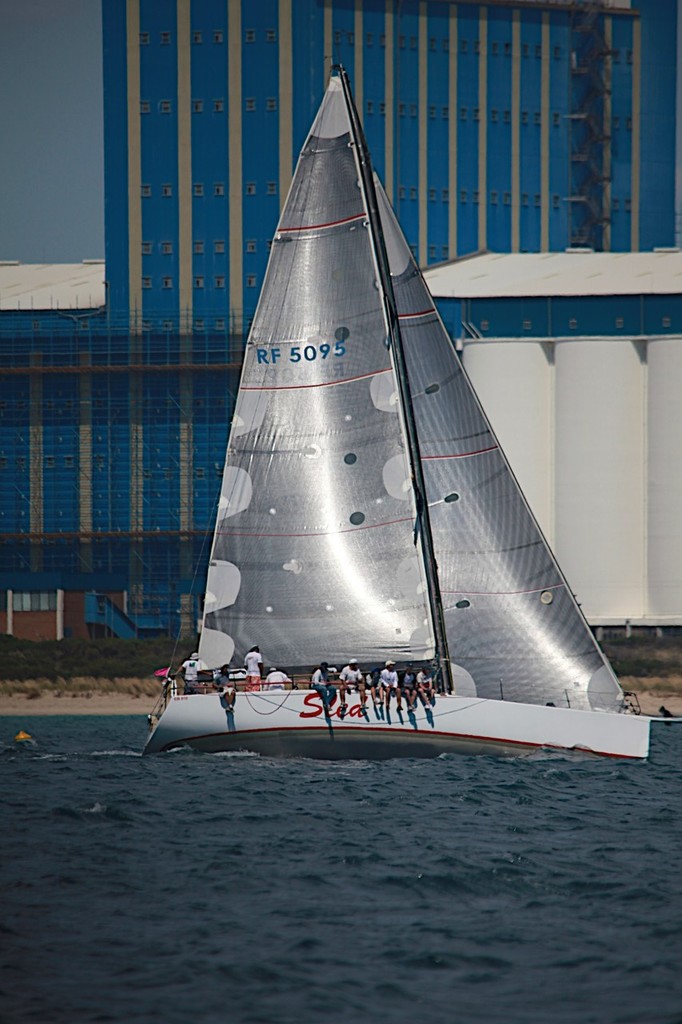 Tony Mitchell's Farr 47 Sled won the Division 1 PHC trophy. photo copyright Bernie Kaaks taken at  and featuring the  class