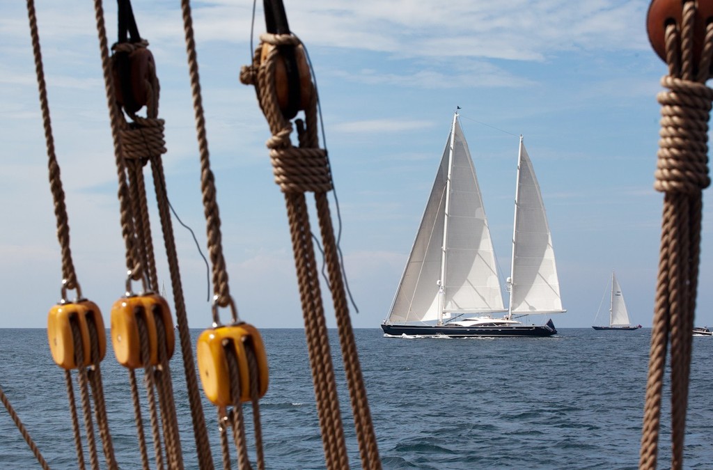 Asia Superyacht Rendezvous  2012. Twizzle under plain sail. © Guy Nowell http://www.guynowell.com