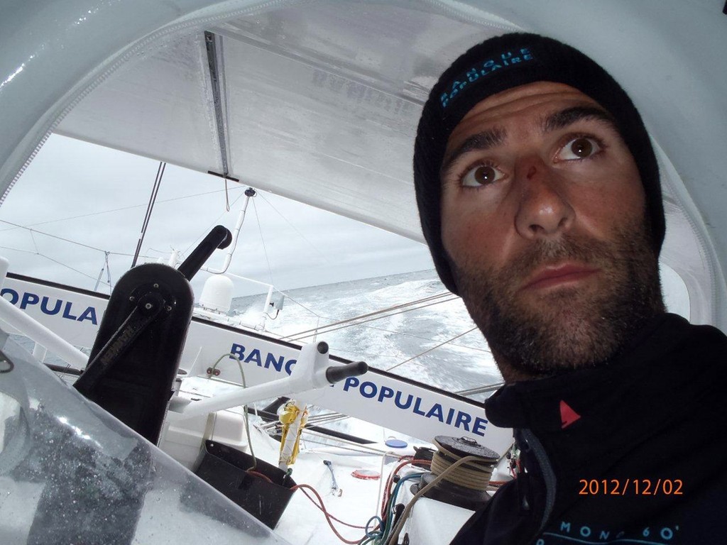 VENDEE GLOBE 2012/2013 - SOUTH ATLANTIC - 02/12/2012  - PHOTO ARMEL LE CLEAC'H (FRA) / BANQUE POPULAIRE - photo copyright Armel Le Cléac'h / Banque Populaire taken at  and featuring the  class