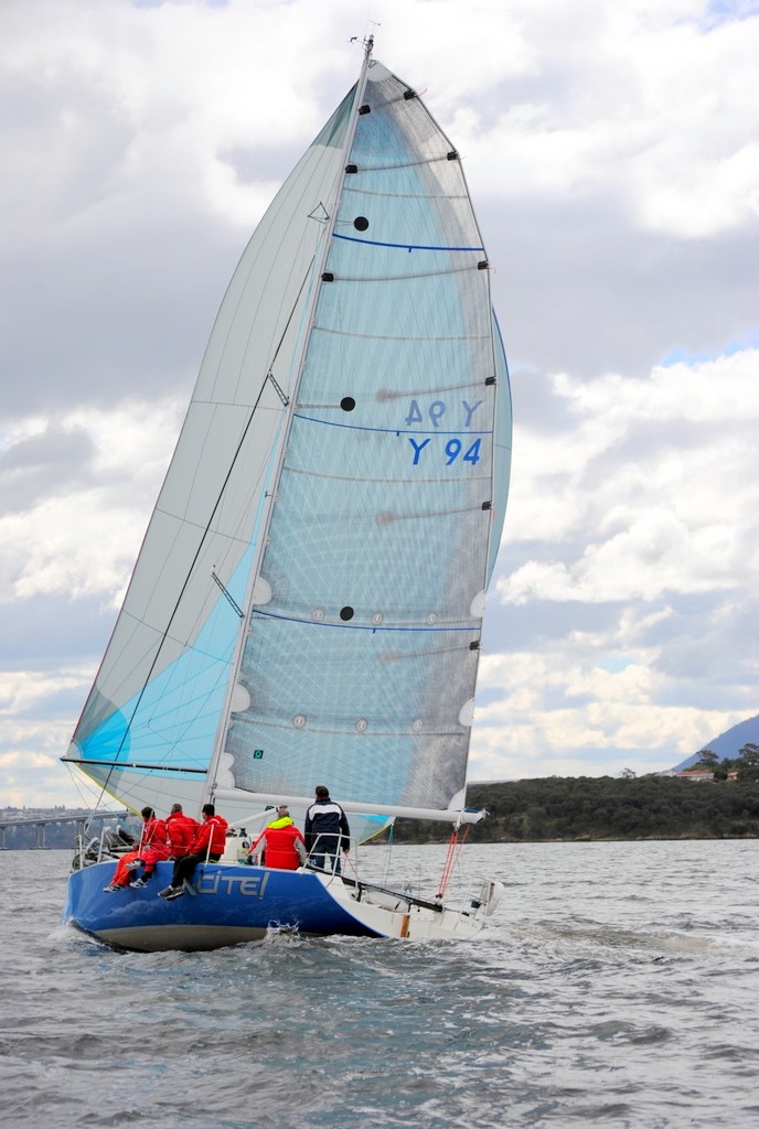 Robin White’s Rocket 31, Xcite, is sailing in its first L2H ©  Andrea Francolini Photography http://www.afrancolini.com/