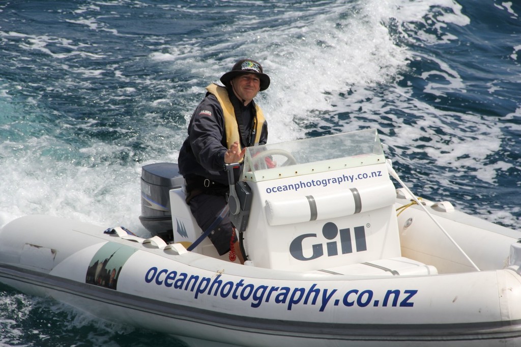Will Calver on the job for Ocean Photography © SW