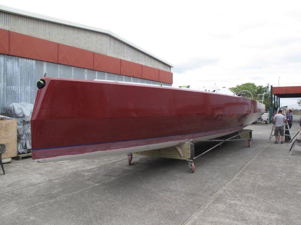 Kagirohi arrives in Tauranga ahead of her launching ceremony photo copyright SW taken at  and featuring the  class