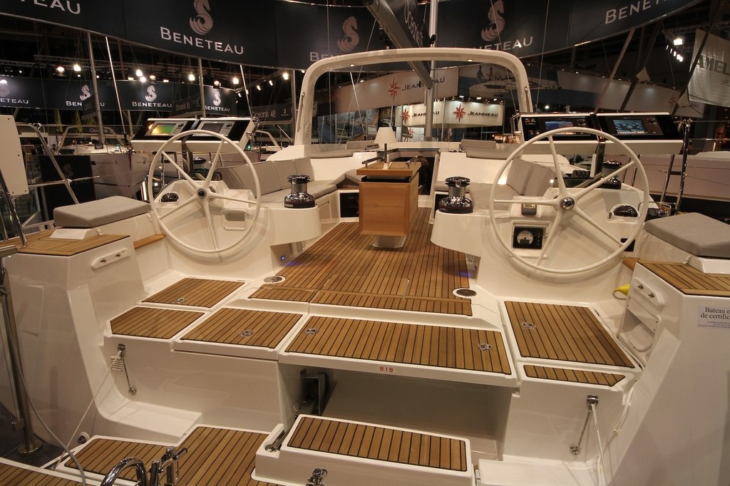 Oceanis 55 umistakeable cockpit photo copyright Beneteau http://www.beneteau.com/ taken at  and featuring the  class