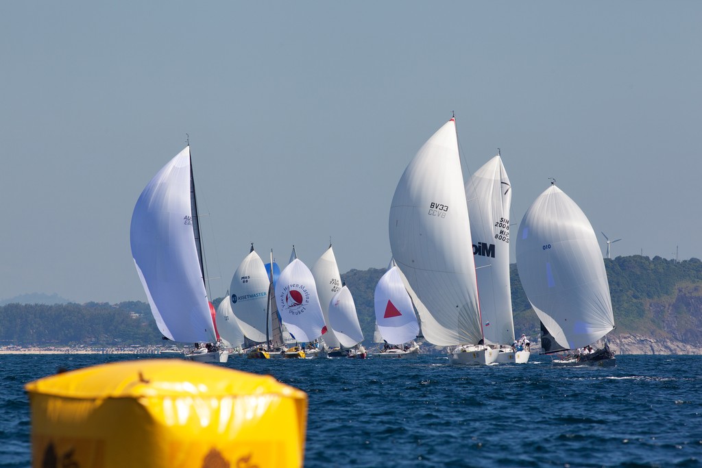 Phuket King's Cup 2012. Last race, day 4, time to go home. photo copyright Guy Nowell taken at  and featuring the  class