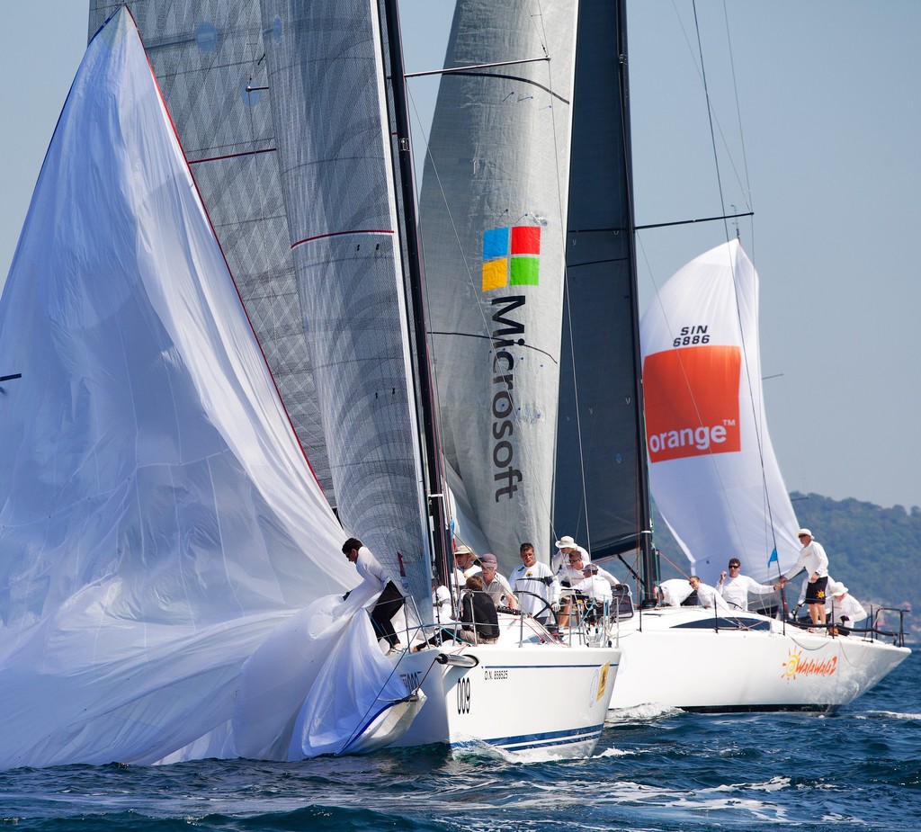 Phuket King's Cup 2012. Katsu 42. photo copyright Guy Nowell taken at  and featuring the  class