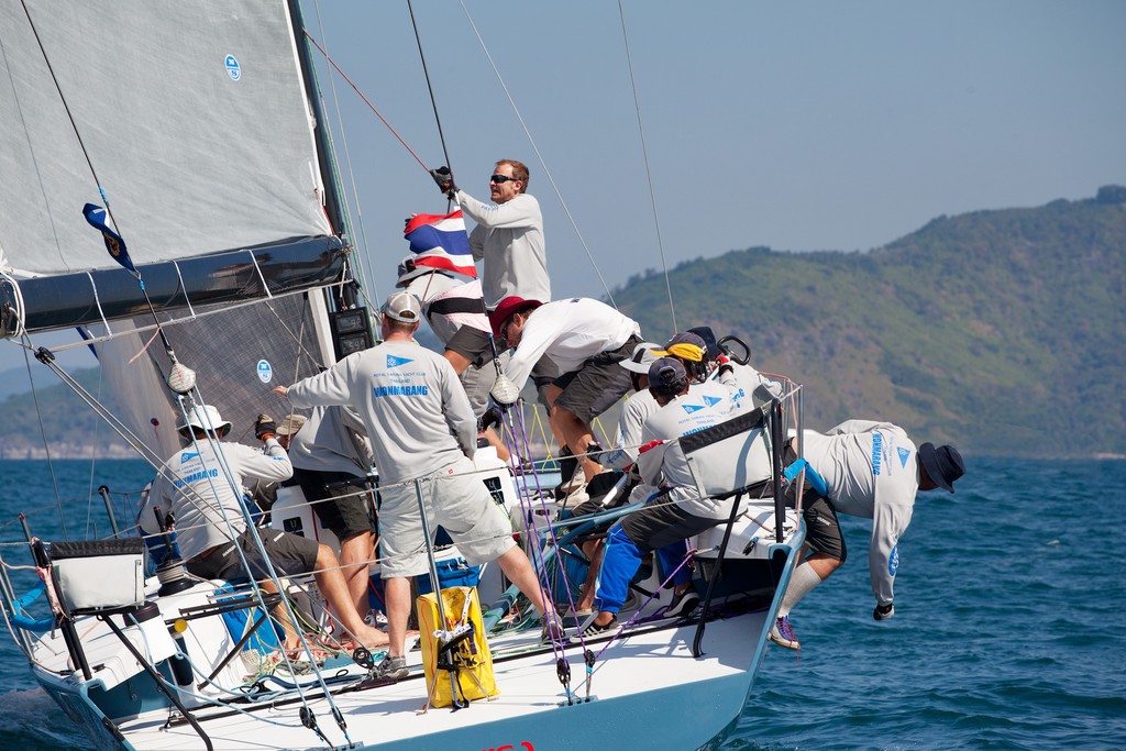 Phuket King's Cup 2012. Won Ma Rang. photo copyright Guy Nowell taken at  and featuring the  class