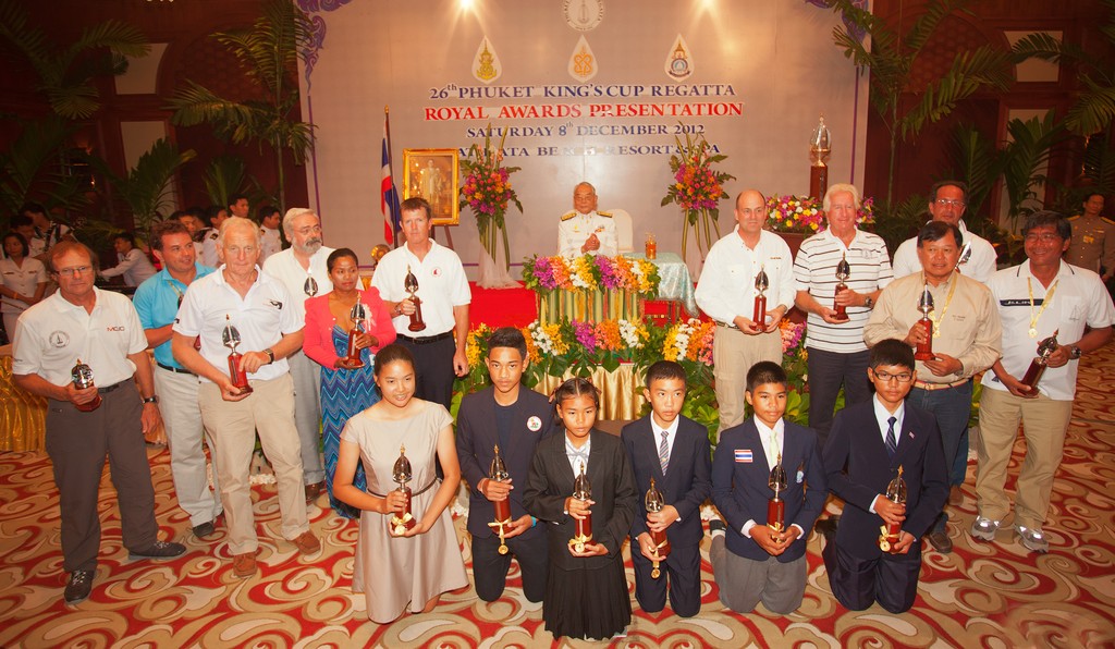 Phuket King’s Cup 2012. Every one a winner - really!  All the Class winners for King’s Cup 2012. © Guy Nowell