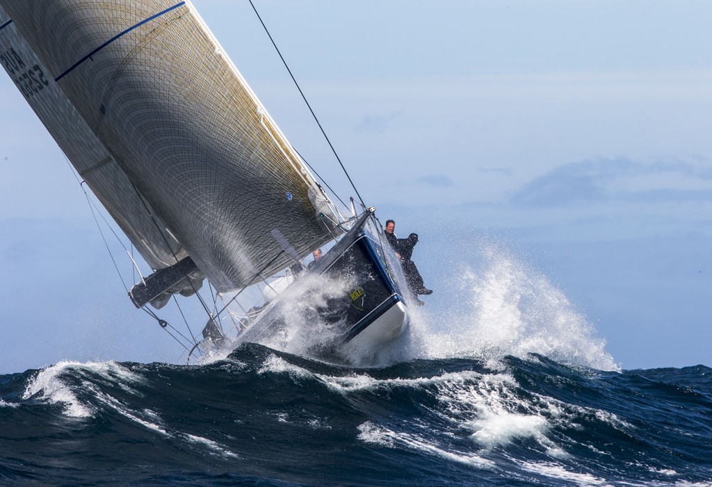 66, BLACKJACK, Sail No: 52566, Owner: Peter Harburg, Design: Reichel Pugh 66, LOA (m): 20.2, State: QLD photo copyright  Rolex/Daniel Forster http://www.regattanews.com taken at  and featuring the  class