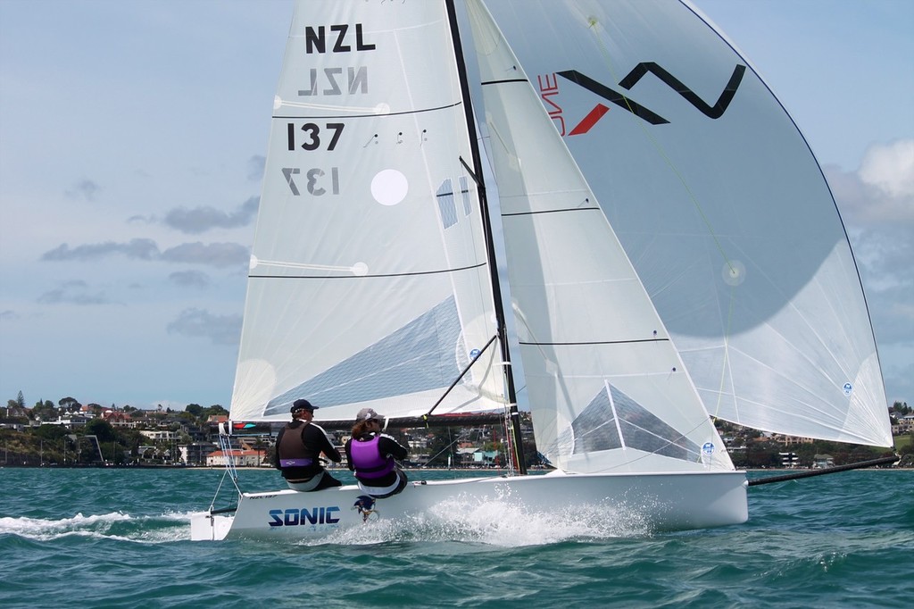 The new VX One Design sailing on Auckland harbour photo copyright SW taken at  and featuring the  class