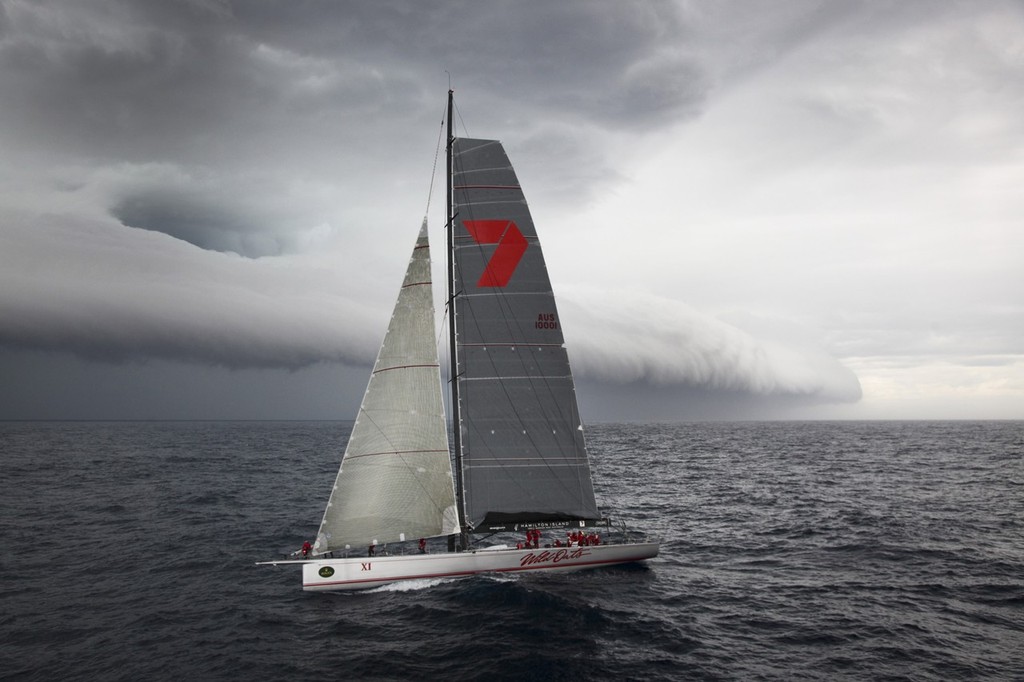 XI, WILD OATS XI, Sail No: 10001, Owner: Mark Richards, Design: Reichel/Pugh 30 Mtr, LOA (m): 30.5, State: NSW photo copyright Rolex Sydney Hobart taken at  and featuring the  class