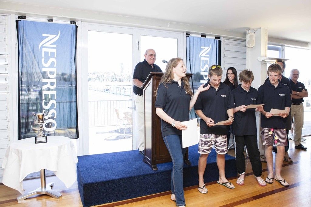 The Lion Foundation RNZYS Youth Program are supported by Nespresso for National Youth Week © RNZYS Media