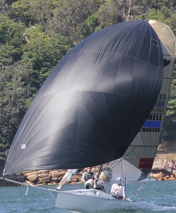 Gemmell Sails 2nd place - Lincoln Crowne NSW 12ft Skiff State Titles photo copyright Nick Press taken at  and featuring the  class