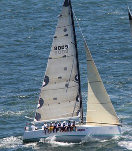 Occasional Coarse Language – photo by Damian Devine - 2013 Club Marine Pittwater & Coffs Harbour Regatta photo copyright Damian Devine taken at  and featuring the  class