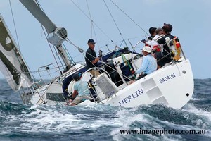 'Merlin at the Club Marine Pittwater to Coffs yacht race 2013'    Howard Wright/IMAGE Professional Photography  - Club Marine Pittwater to Coffs Harbour Ocean Race 2013 photo copyright Howard Wright /IMAGE Professional Photography http://www.imagephoto.com.au taken at  and featuring the  class