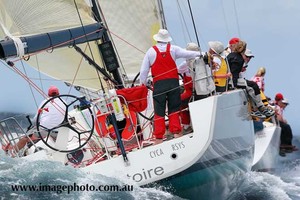 Victoire -sailing in the Club Marine Pittwater to Coffs yacht race series 2013 photo copyright Howard Wright /IMAGE Professional Photography http://www.imagephoto.com.au taken at  and featuring the  class