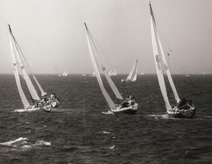Archived photos from Block Island Race Week in the 1970s. photo copyright  Richard Reuss taken at  and featuring the  class