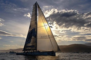 Rolex Sydney Hobart Yacht Race 2011 Line Honours Winner INVESTEC LOYAL photo copyright  Rolex/ Kurt Arrigo http://www.regattanews.com taken at  and featuring the  class