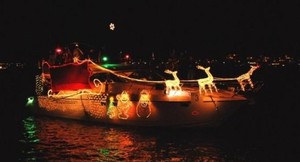 Boat parade Marina del Rey photo copyright  SW taken at  and featuring the  class