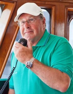 David Kellett at the radio on JBW Dec 2011 photo copyright  Rolex/ Kurt Arrigo http://www.regattanews.com taken at  and featuring the  class