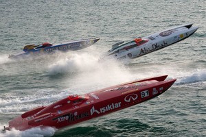 Dubai UAE13 to15 december 2012
UIM Class 1 World Powerboat Championship
Dubai Grand Prix
Photo:SimonPalfrader© photo copyright Simon Palfrader - copyright http://www.class-1.com/ taken at  and featuring the  class