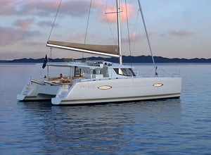 Helia 44 at anchor photo copyright  SW taken at  and featuring the  class