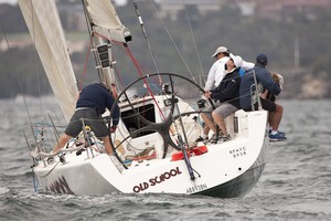 Old School got the early jump in the Sydney 38 class of the CYCA Trophy 2012 photo copyright  Andrea Francolini Photography http://www.afrancolini.com/ taken at  and featuring the  class